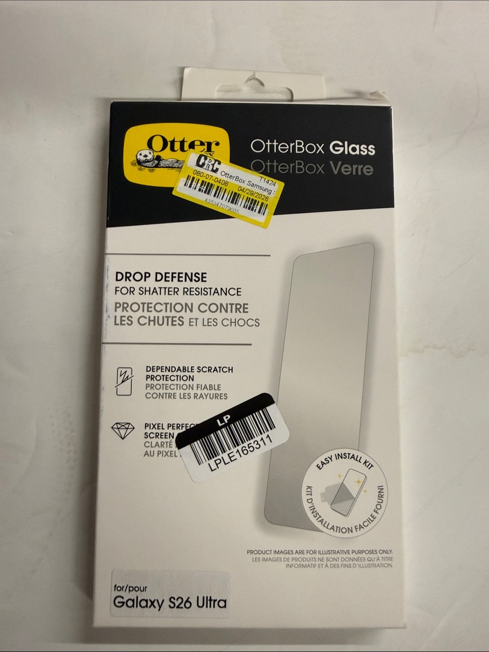 NEW OtterBox Glass Screen Protector – Galaxy S26 Ultra